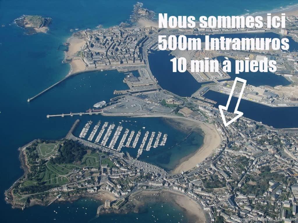 L'Annexe - Plage 50 M Et Remparts A 500 M Saint-Malo Eksteriør billede